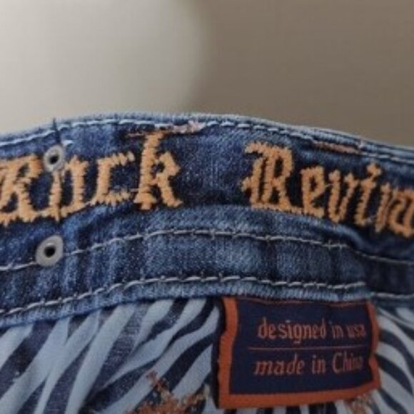 Rock Revival Sukara Boot Med Wash Jeans Size 25 - Picture 4 of 13